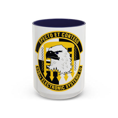 630th Electronic Systems Squadron (U.S. Air Force) Accent Coffee Mug