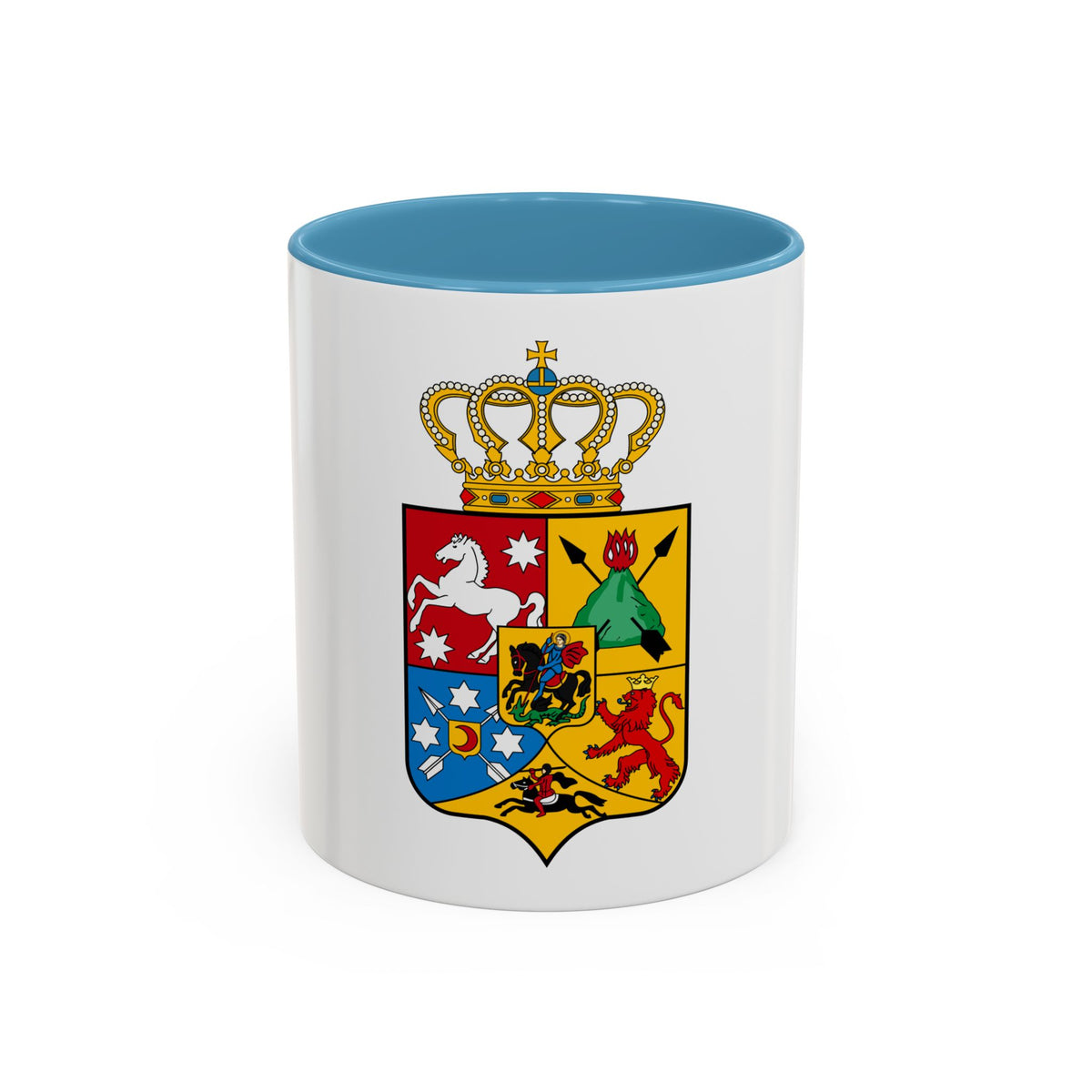 Tsardom of Georgian Emblem - Accent Coffee Mug