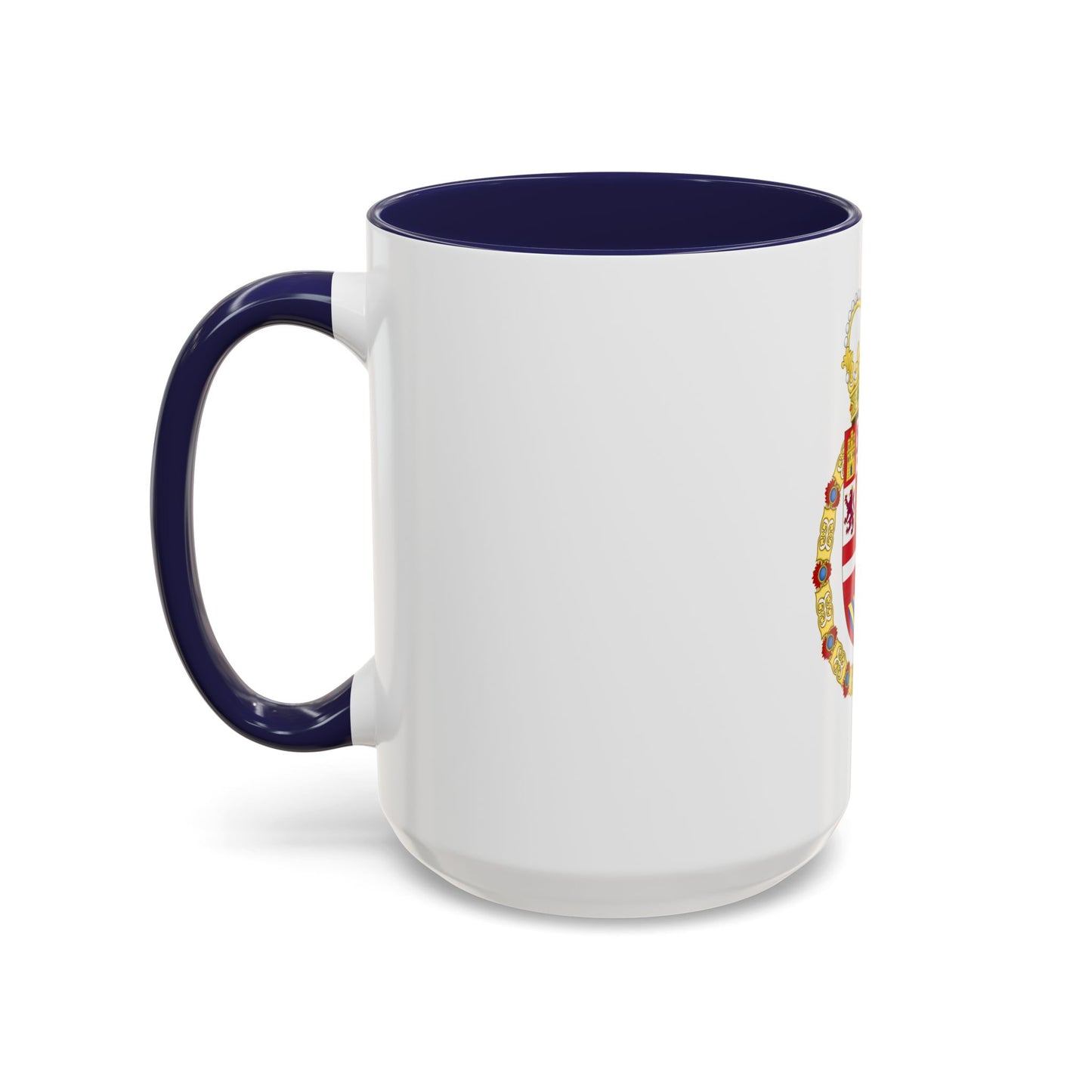 Coat of Arms of Charles II of Spain (1668-1700) - Accent Coffee Mug