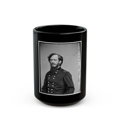 Albert C. Lee, Col 7th Kansas Cav 001 (U.S. Civil War) Black Coffee Mug