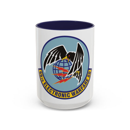68th Electronic Warfare Squadron (U.S. Air Force) Accent Coffee Mug