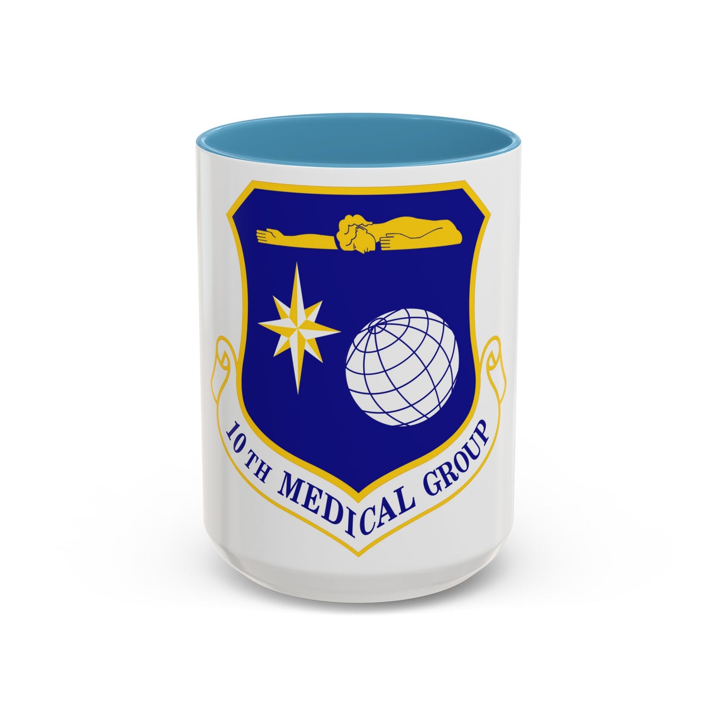 10th Medical Group (U.S. Air Force) Accent Coffee Mug