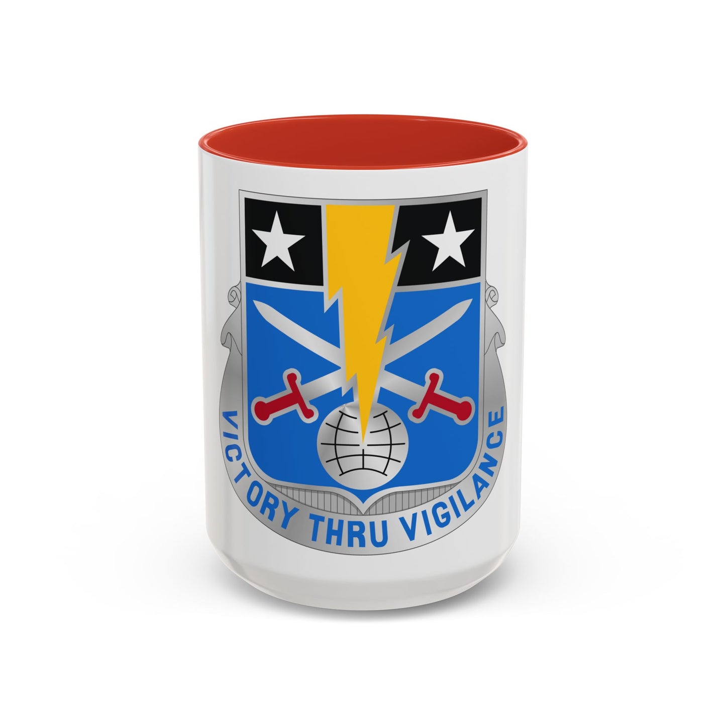 108 Military Intelligence Battalion (U.S. Army) Accent Coffee Mug