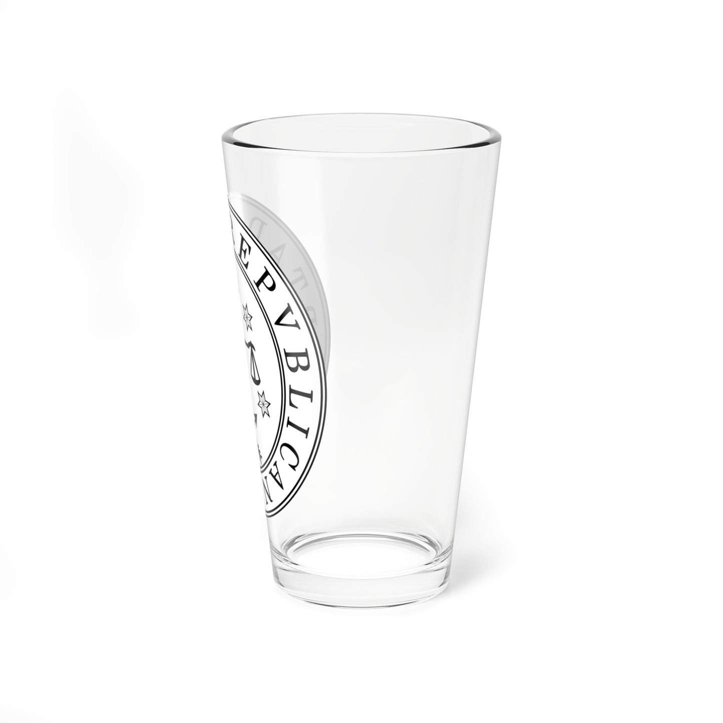 Sello de Armas de la República Oriental (Uruguay) (Coat of Arms) Pint Glass 16oz