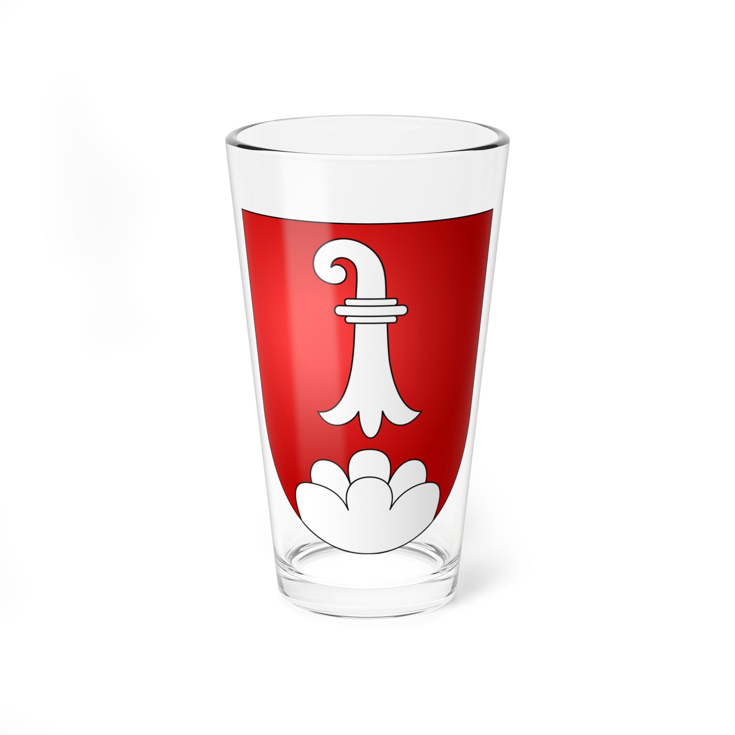 Delemont coat of arms (Switzerland) (Coat of Arms) Pint Glass 16oz