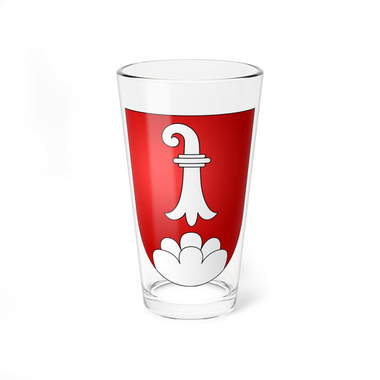 Delemont coat of arms (Switzerland) (Coat of Arms) Pint Glass 16oz