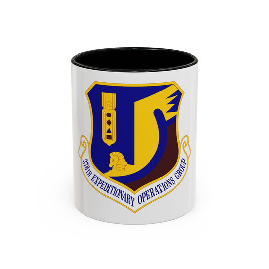 376th Expeditionary Operations Group (U.S. Air Force) Accent Coffee Mug