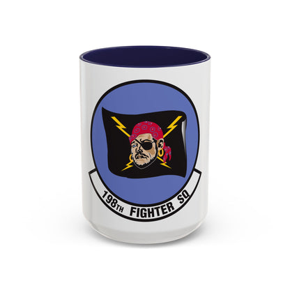 198 Fighter Squadron (U.S. Air Force) Accent Coffee Mug