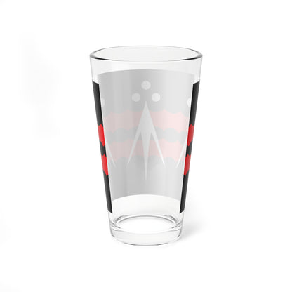 Pays de Lorient traditional district flag (France) Pint Glass 16oz