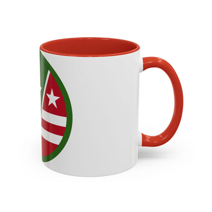 124 Regional Support Command (U.S. Army) Accent Coffee Mug