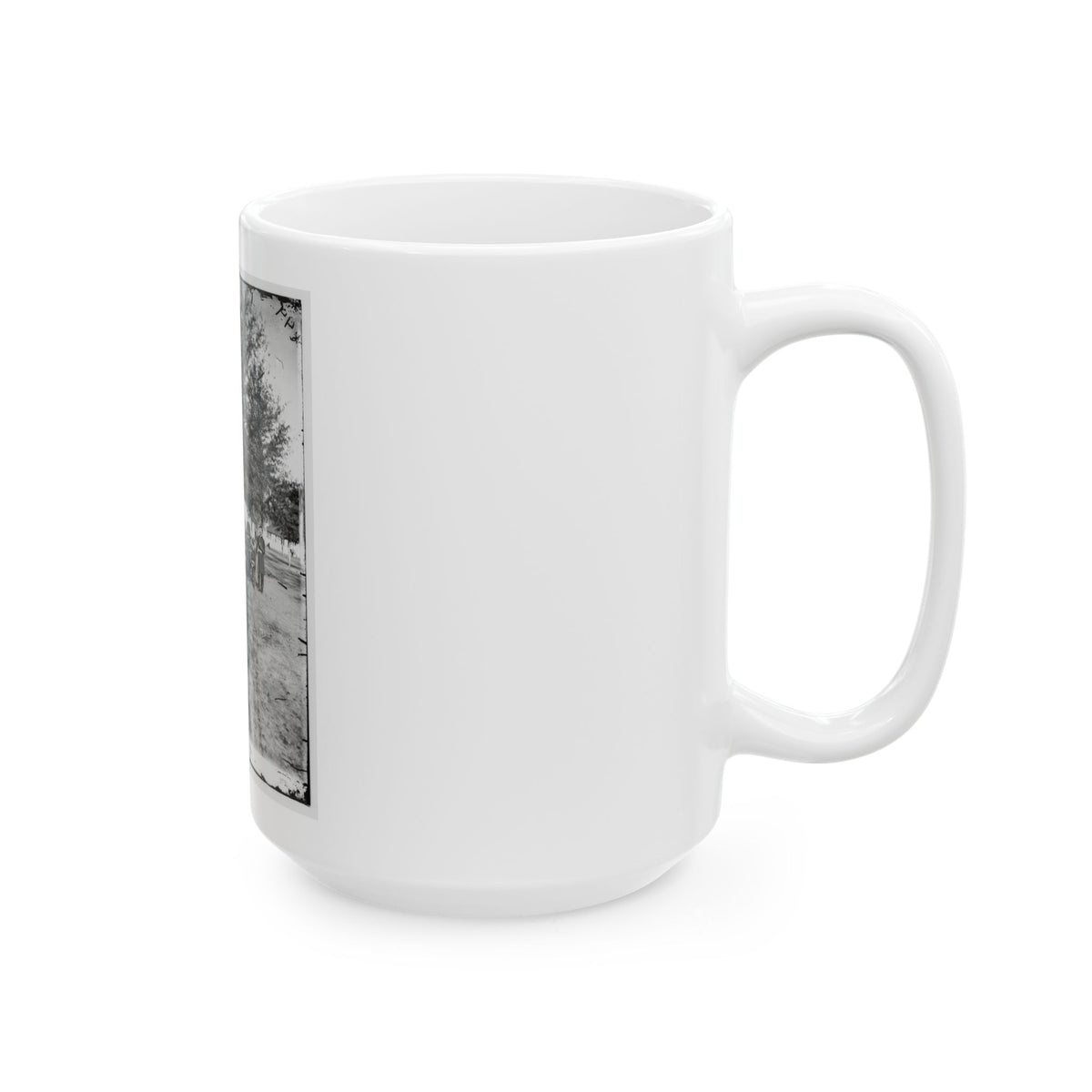 Band Group Seated Behind Their Instruments(2) (U.S. Civil War) White Coffee Mug
