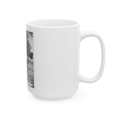 Band Group Seated Behind Their Instruments(2) (U.S. Civil War) White Coffee Mug