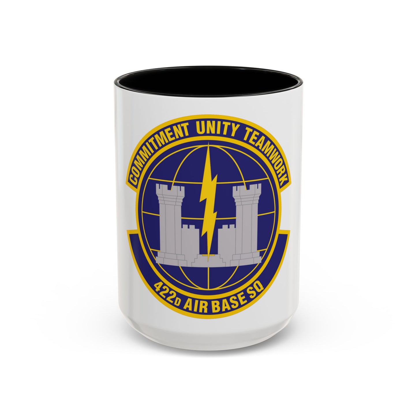 422d Air Base Squadron (U.S. Air Force) Accent Coffee Mug