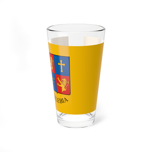 Flag of Kelebia (Hungary) Pint Glass 16oz
