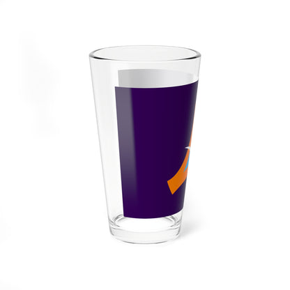 Flag of Kamoenai Hokkaido (Japan) Pint Glass 16oz