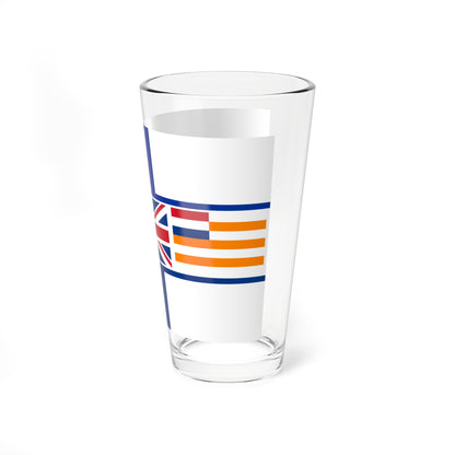 Komitee-ontwerp van Unievlag 1 (South Africa) Pint Glass 16oz