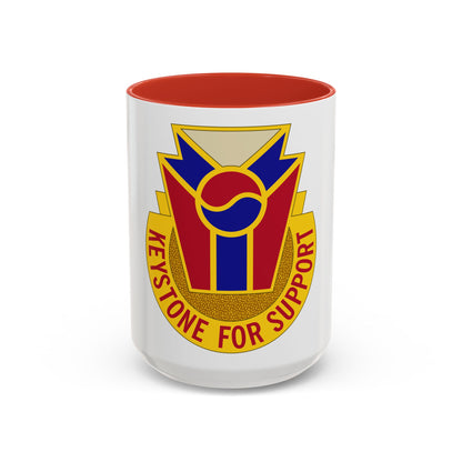 77 Quartermaster Group (U.S. Army) Accent Coffee Mug