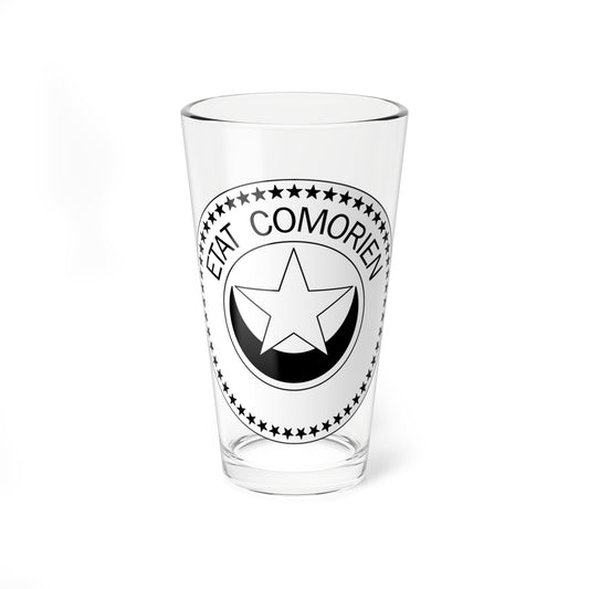 Seal of the Comoros 1975-1978 (Comoros) (Coat of Arms) Pint Glass 16oz