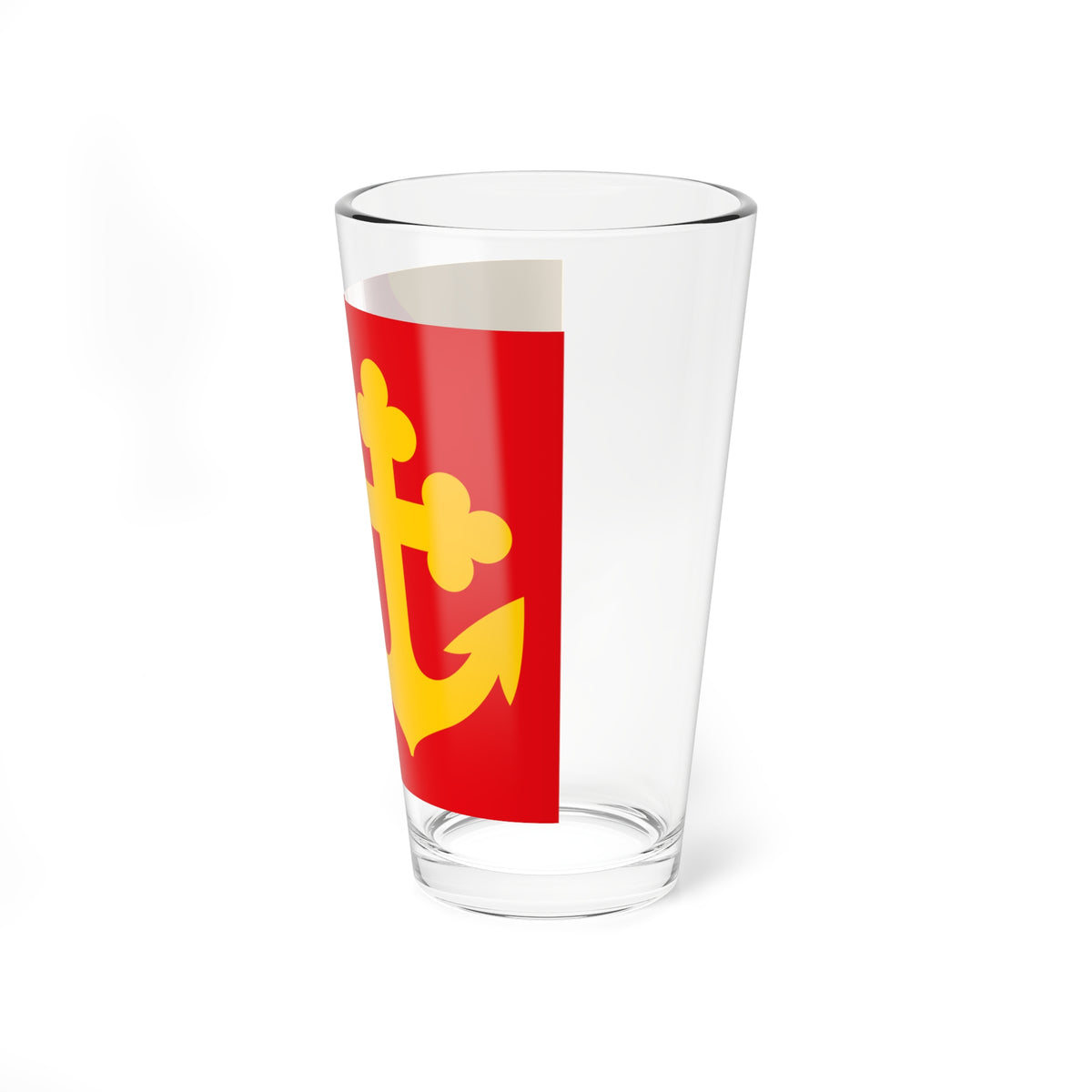 Pyhäranta lippu (Finland) Pint Glass 16oz