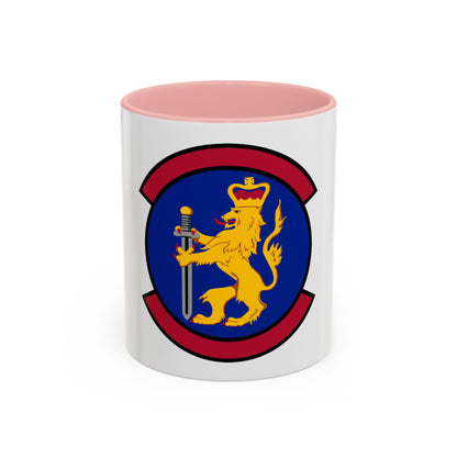 100 Security Forces Squadron USAFE (U.S. Air Force) Accent Coffee Mug