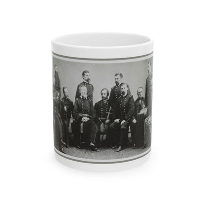 Board Which Tried Lincoln Conspirators (U.S. Civil War) White Coffee Mug