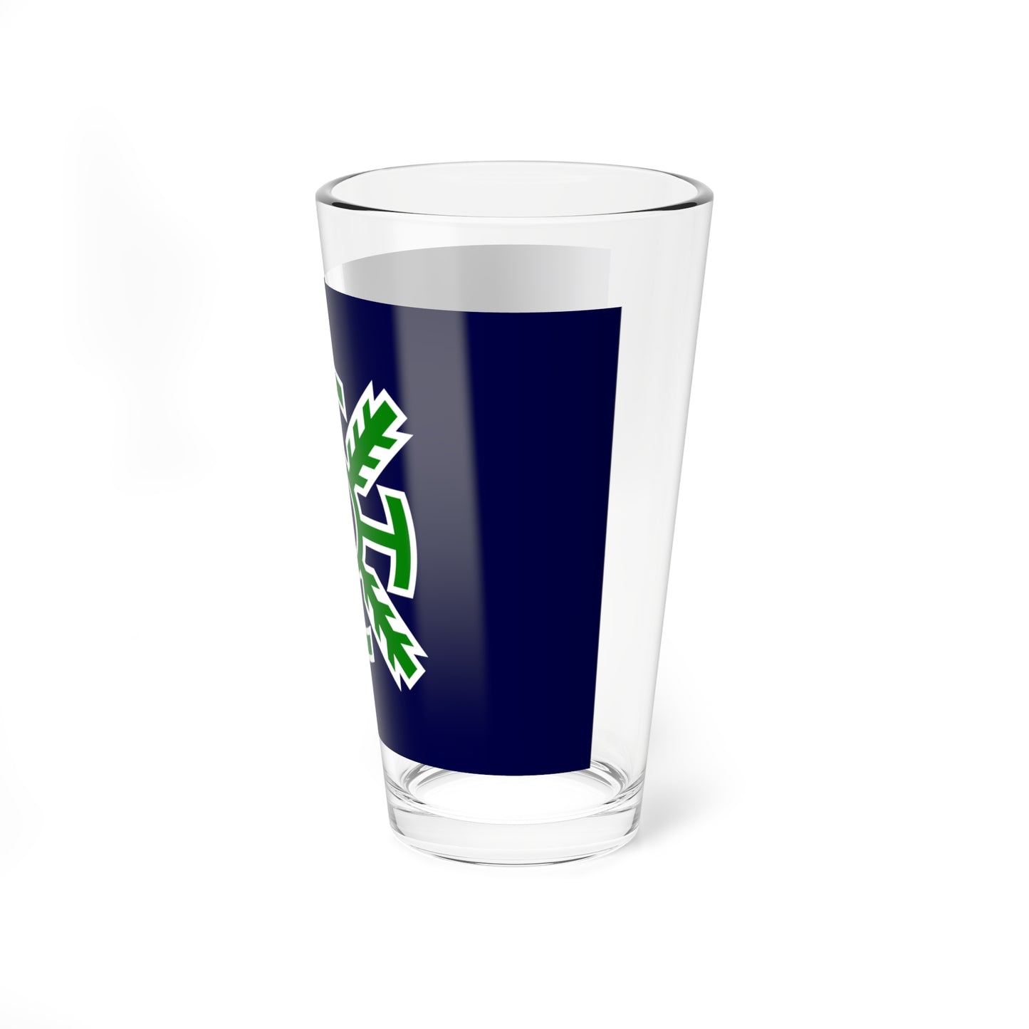 Flag of Todohokke Hokkaido 1976-2004 (Japan) Pint Glass 16oz