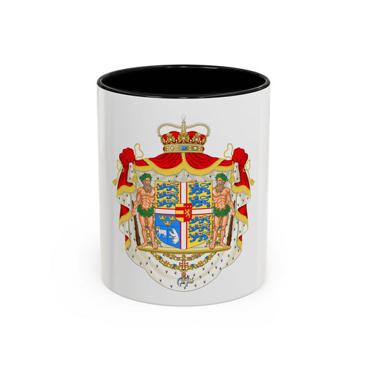 Coat of arms of Joachim, Prince of Denmark - Accent Coffee Mug
