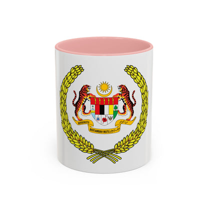 Arms of the Yang di-Pertuan Agong of Malaysia - Accent Coffee Mug