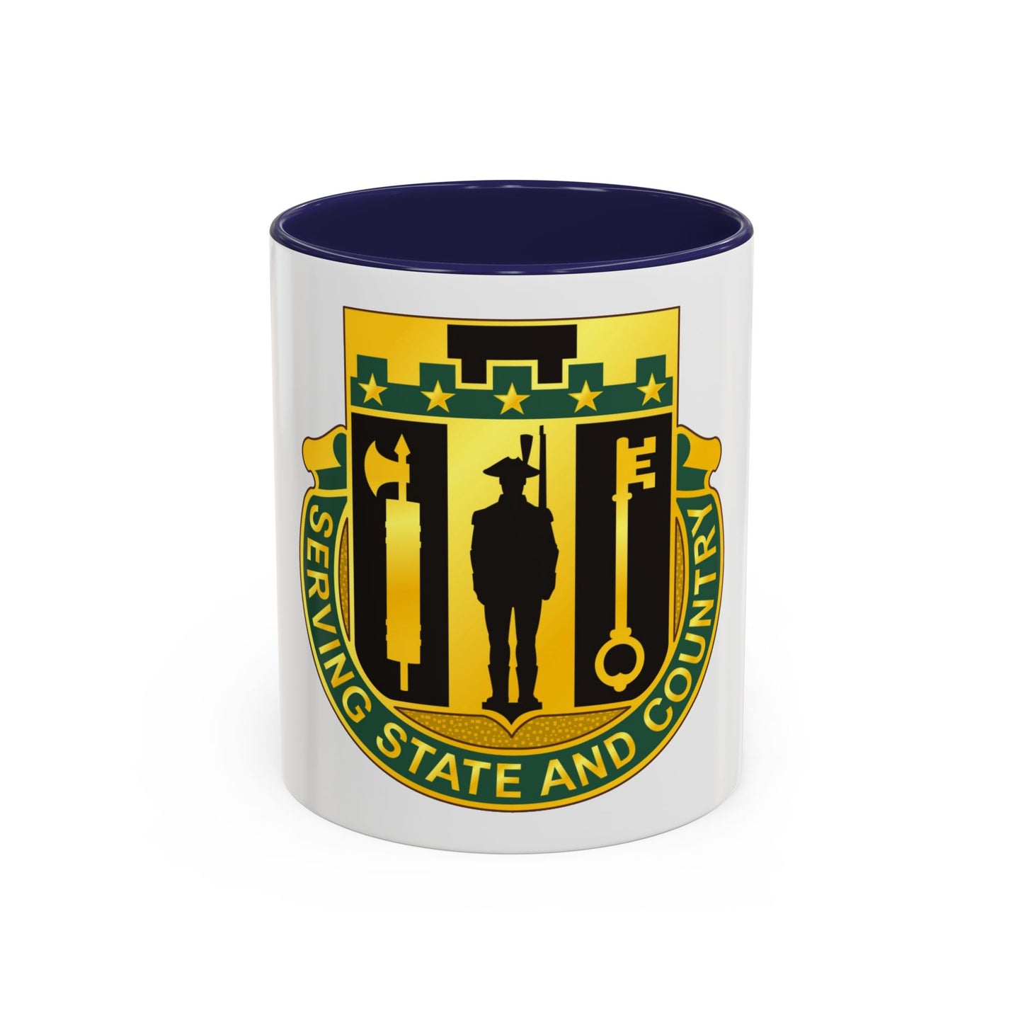 102 Military Police Battalion (U.S. Army) Accent Coffee Mug