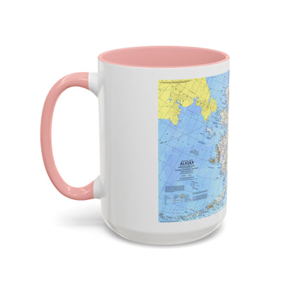 USA - Alaska (1975) (Map) Accent Coffee Mug