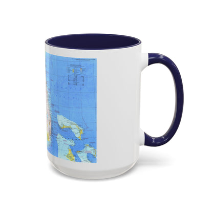 USA - Florida 1 (1973) (Map) Accent Coffee Mug