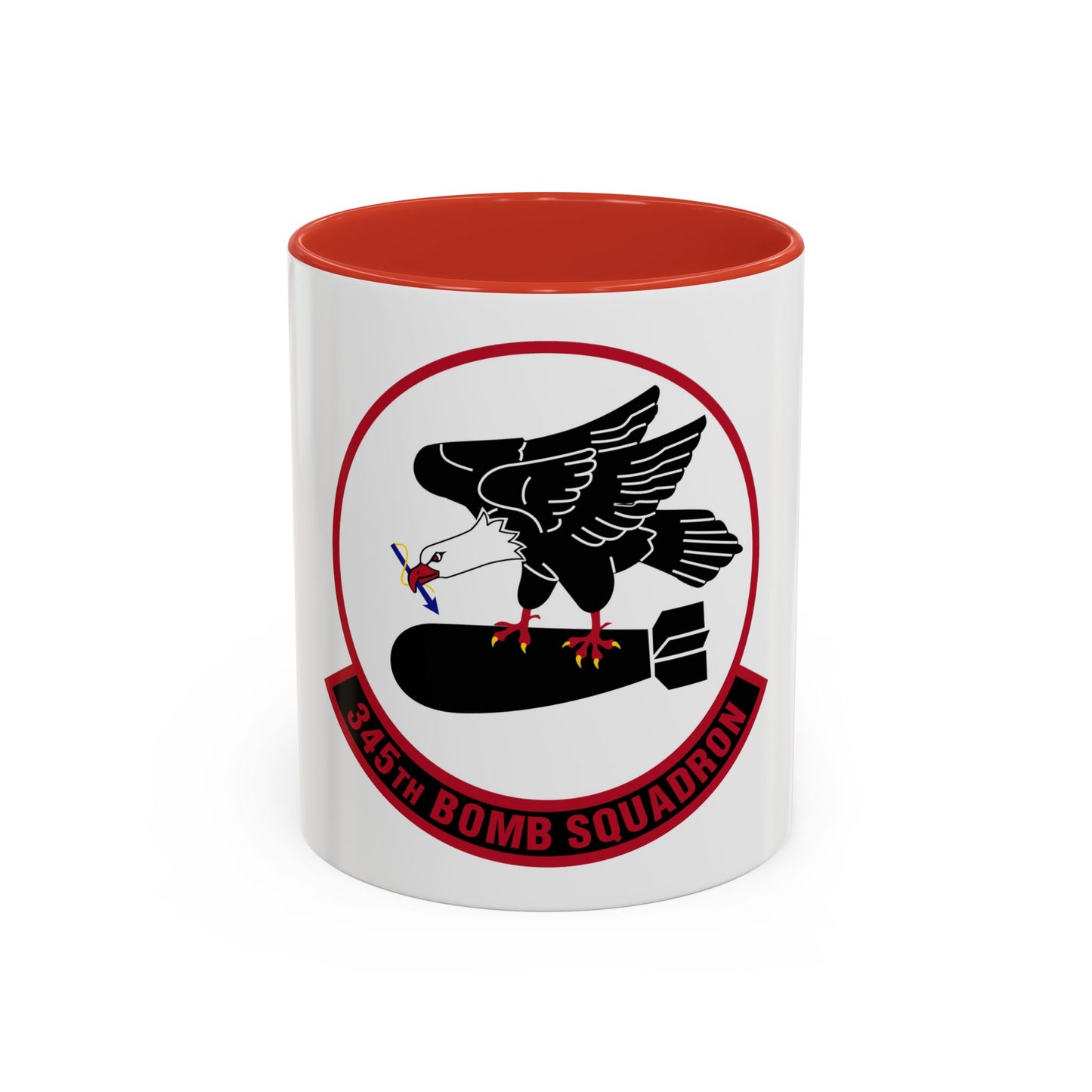 345 Bomb Squadron AFRC (U.S. Air Force) Accent Coffee Mug