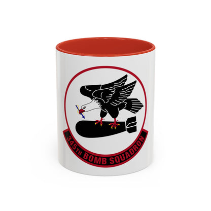 345 Bomb Squadron AFRC (U.S. Air Force) Accent Coffee Mug