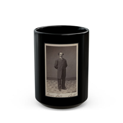 Unidentified Man 008 (U.S. Civil War) Black Coffee Mug