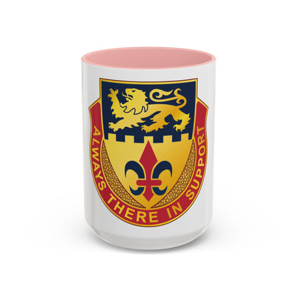 55 Personnel Services Battalion (U.S. Army) Accent Coffee Mug