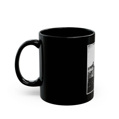 Saint Augustine, Fla. Bastions Of Fort Marion (U.S. Civil War) Black Coffee Mug
