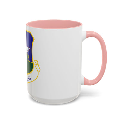 502d Security Forces and Logistics Support Group (U.S. Air Force) Accent Coffee Mug
