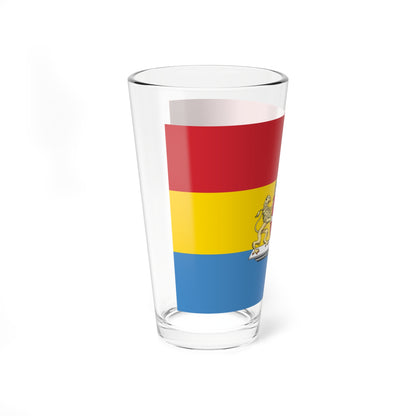 Flag of Budapest 1990-2011 (Hungary) Pint Glass 16oz