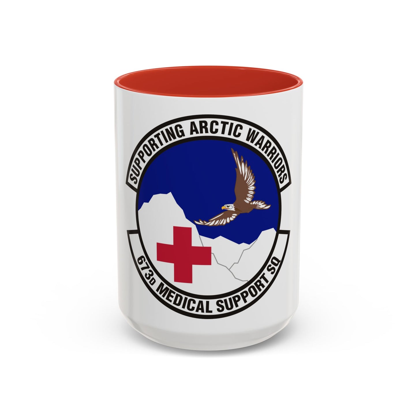 673d Medical Support Squadron (U.S. Air Force) Accent Coffee Mug