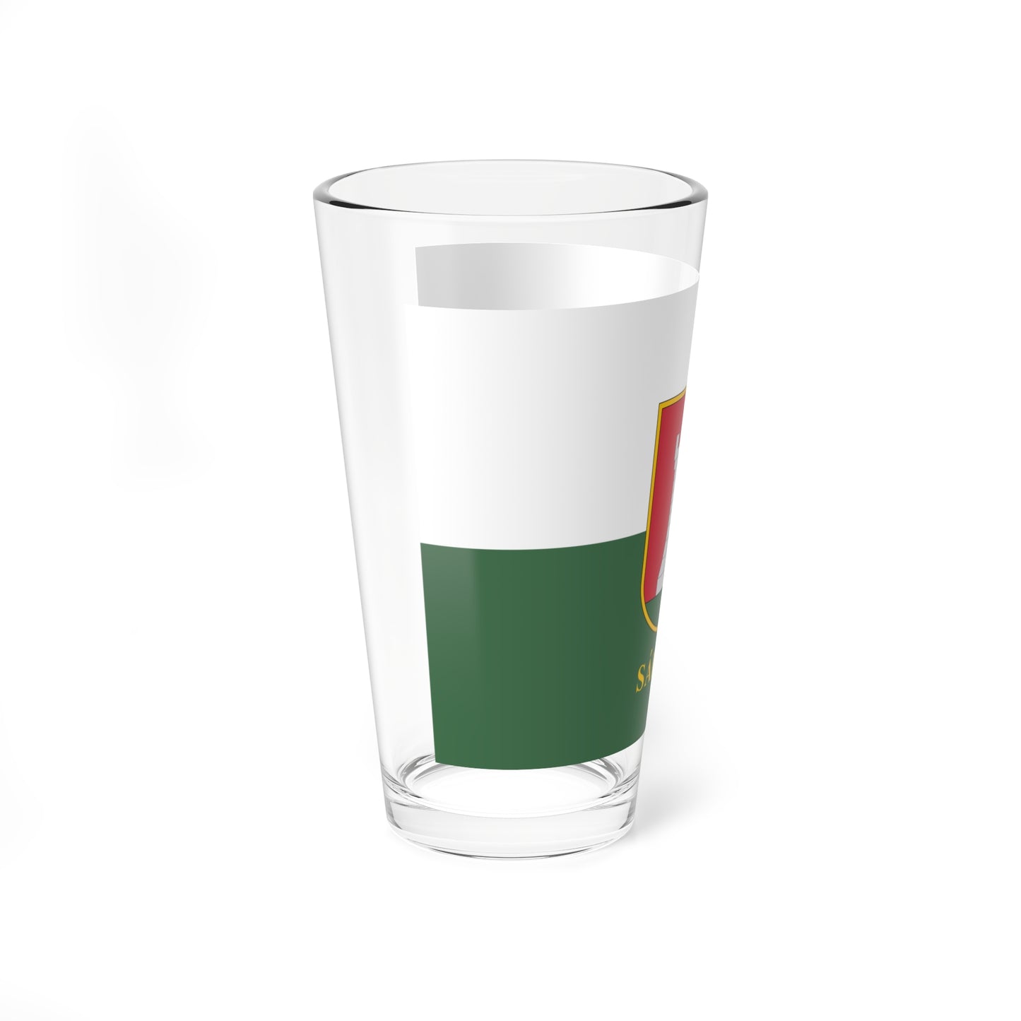 Flag of Sarvar (Hungary) Pint Glass 16oz