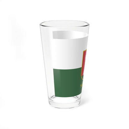 Flag of Sarvar (Hungary) Pint Glass 16oz