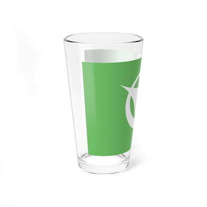 Flag of Uozu Toyama (Japan) Pint Glass 16oz