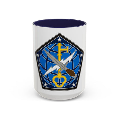 704 Military Intelligence Brigade (U.S. Army) Accent Coffee Mug