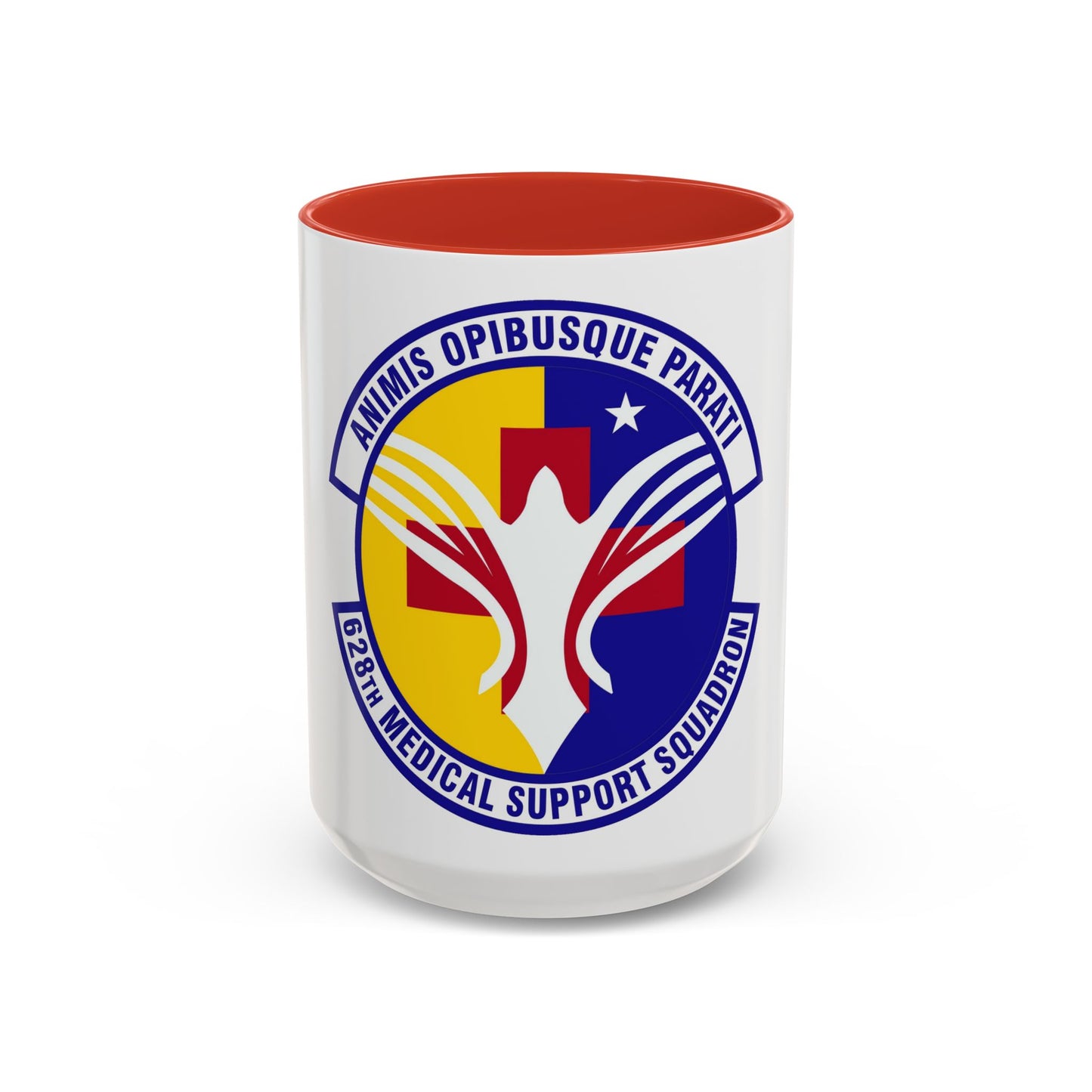 628th Medical Support Squadron (U.S. Air Force) Accent Coffee Mug