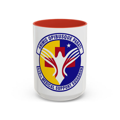 628th Medical Support Squadron (U.S. Air Force) Accent Coffee Mug