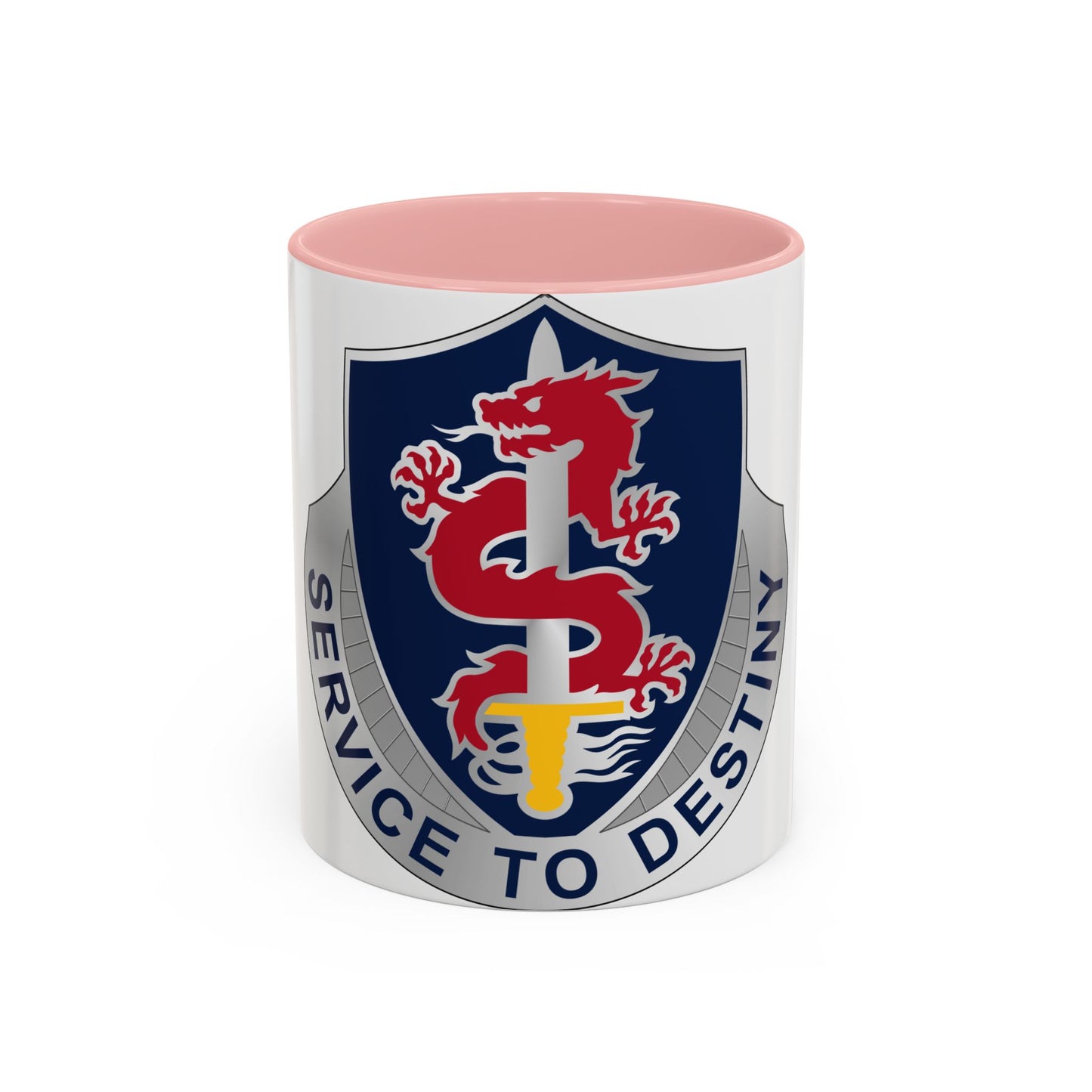 Tasse à café décorative du 101e bataillon des services du personnel (armée américaine)