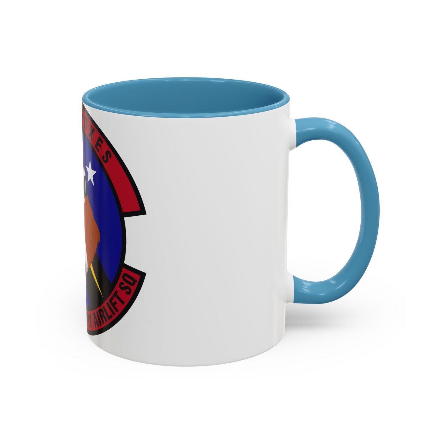 737th Expeditionary Airlift Squadron (U.S. Air Force) Accent Coffee Mug