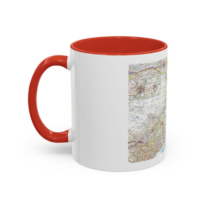 Canada - Eastern (1967) (Map) Accent Coffee Mug