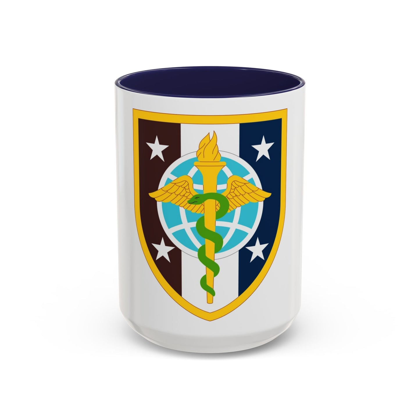 Uniformed Services University of the Health Sciences (U.S. Army) Accent Coffee Mug