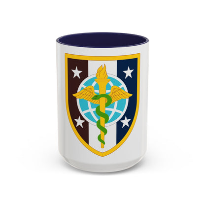Uniformed Services University of the Health Sciences (U.S. Army) Accent Coffee Mug